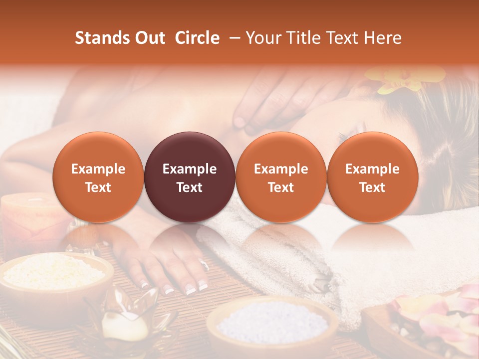 Spa Back PowerPoint Template