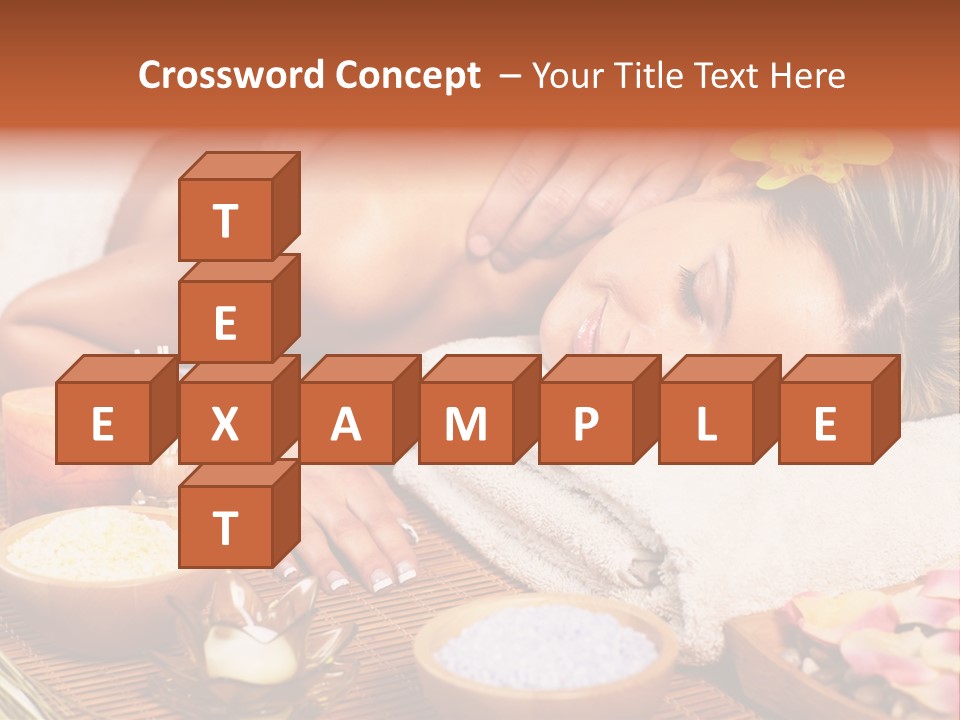 Spa Back PowerPoint Template