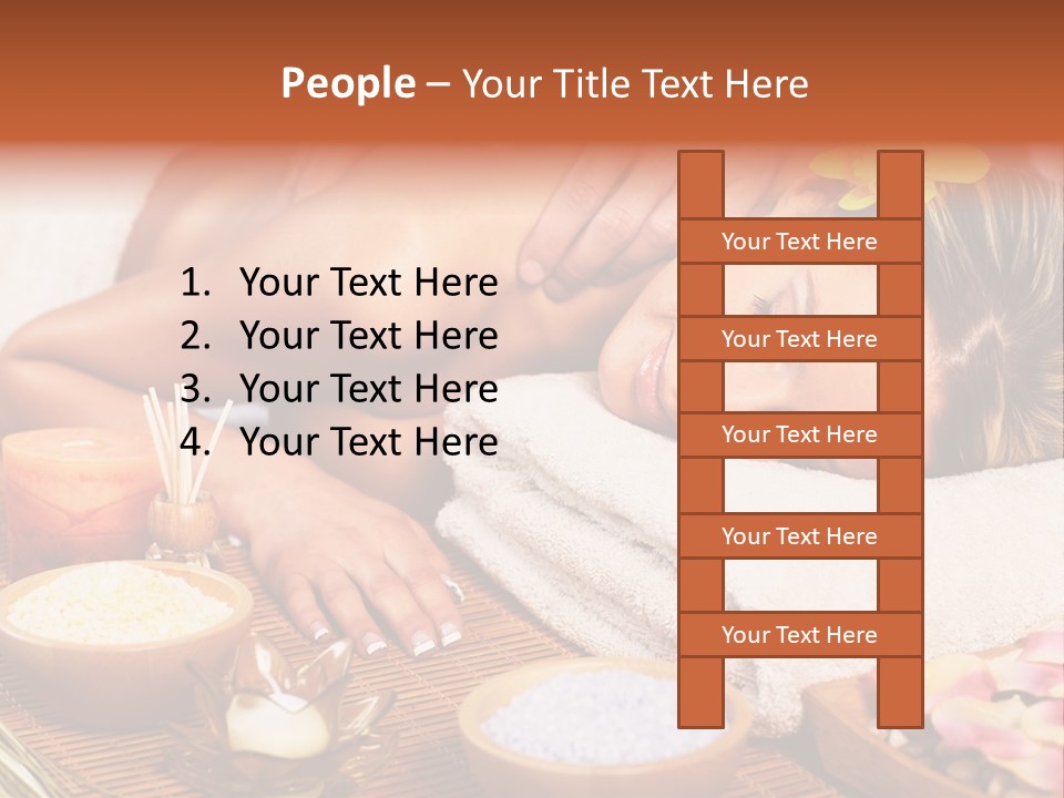 Spa Back PowerPoint Template