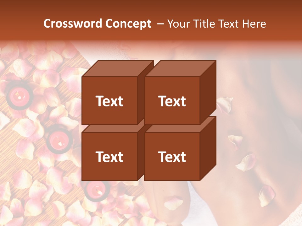 Towel Calm Personal PowerPoint Template
