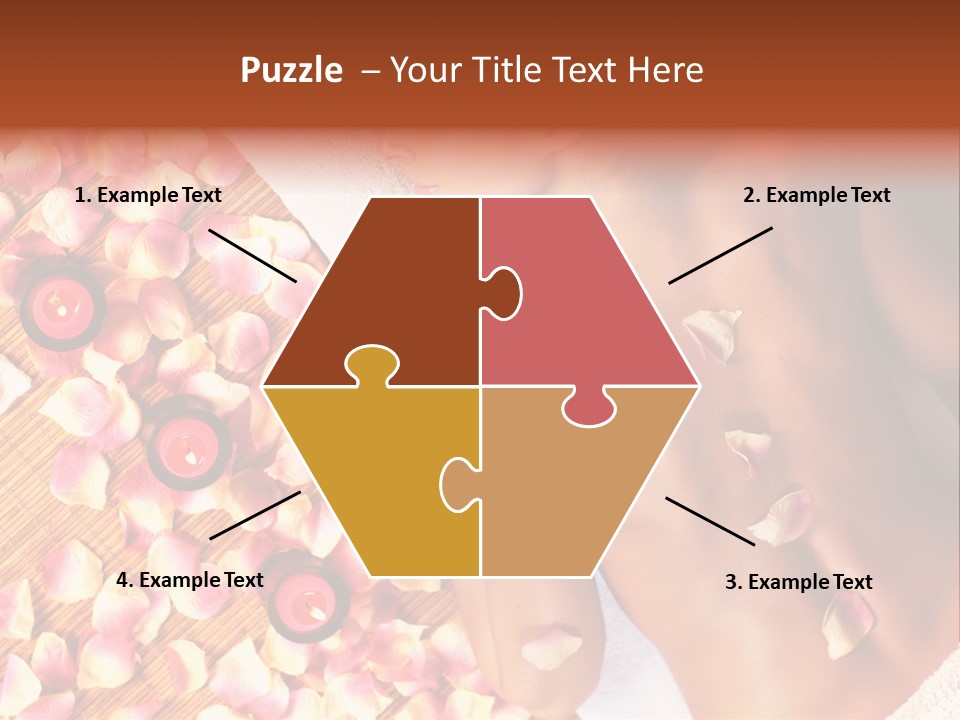 Towel Calm Personal PowerPoint Template