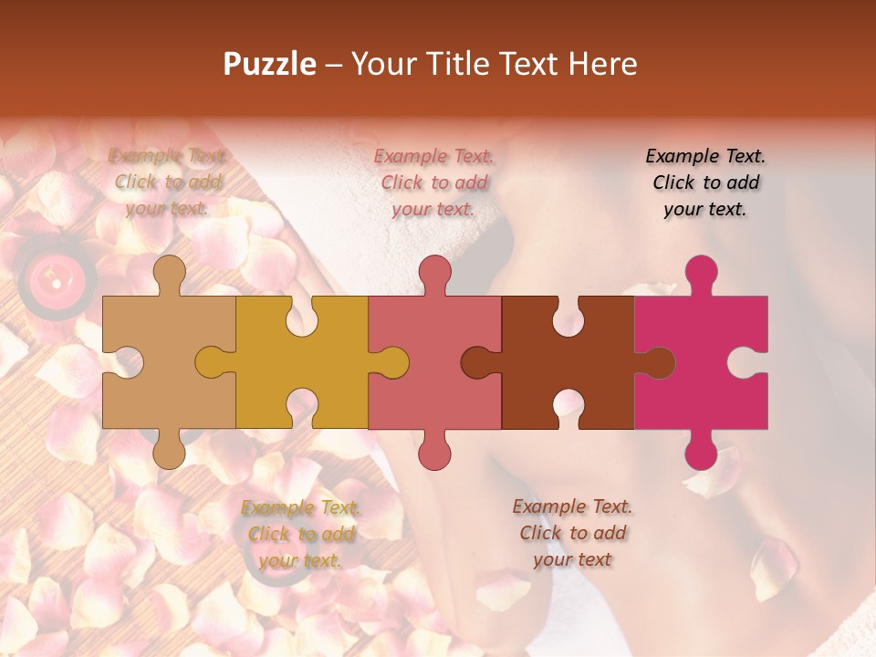 Towel Calm Personal PowerPoint Template