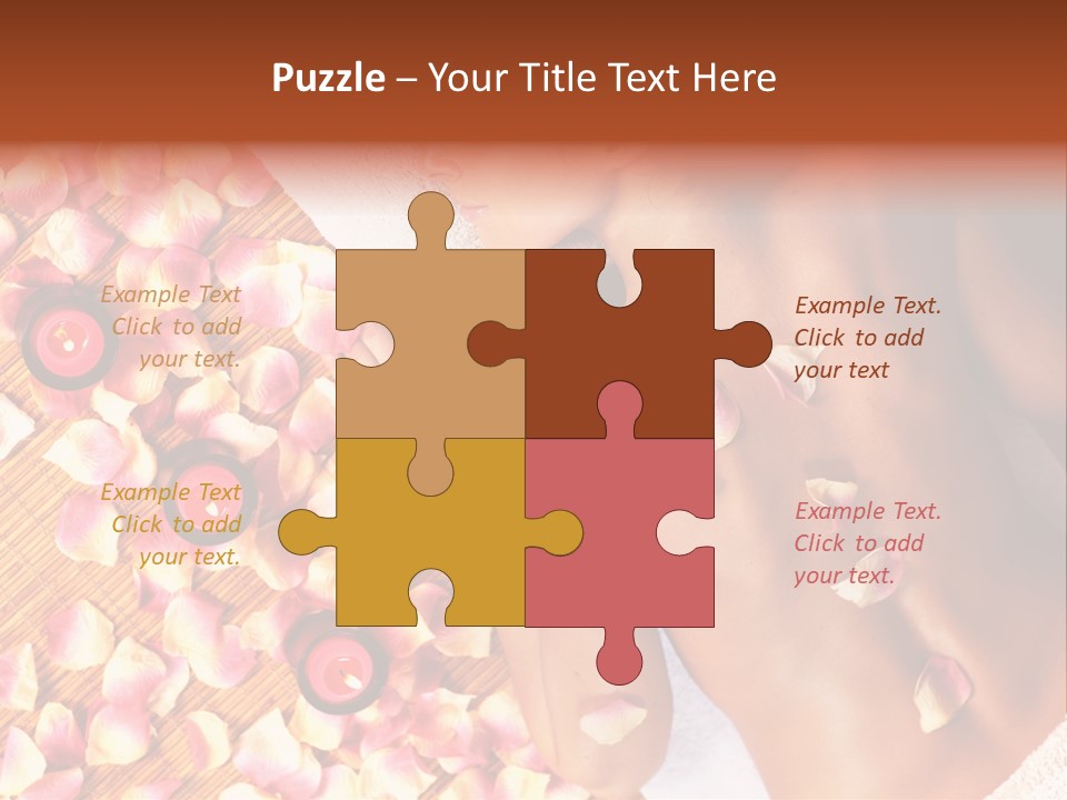 Towel Calm Personal PowerPoint Template