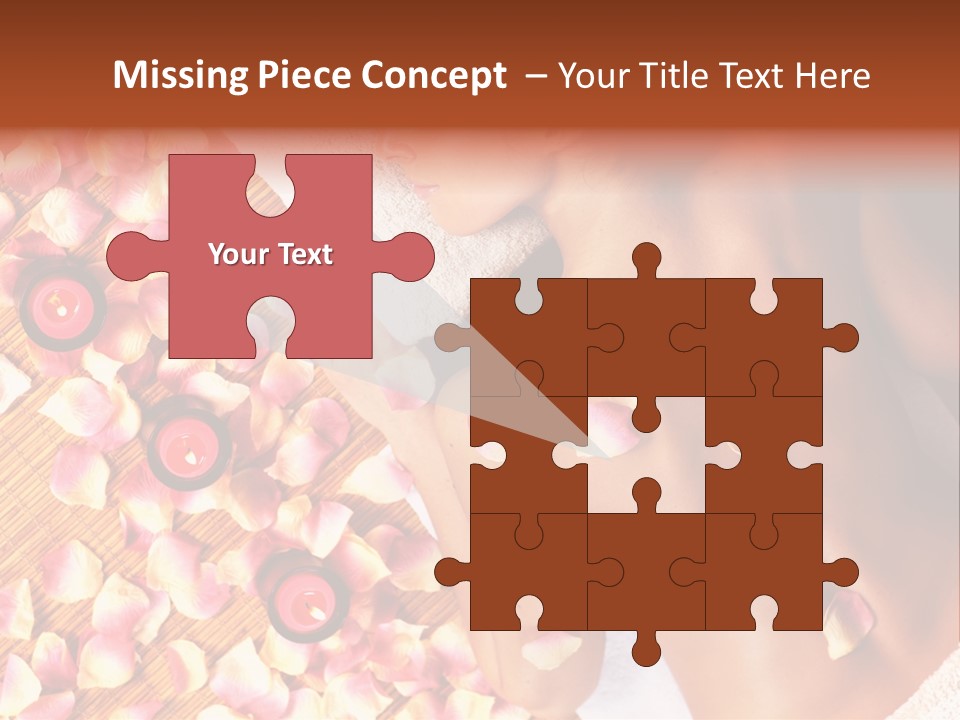 Towel Calm Personal PowerPoint Template