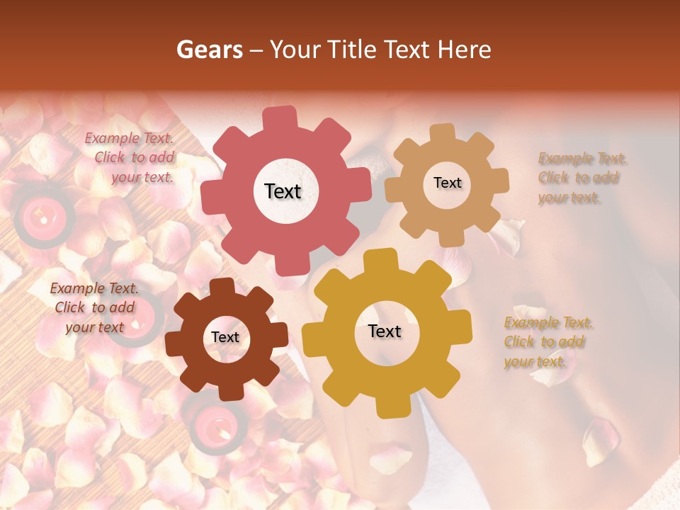 Towel Calm Personal PowerPoint Template