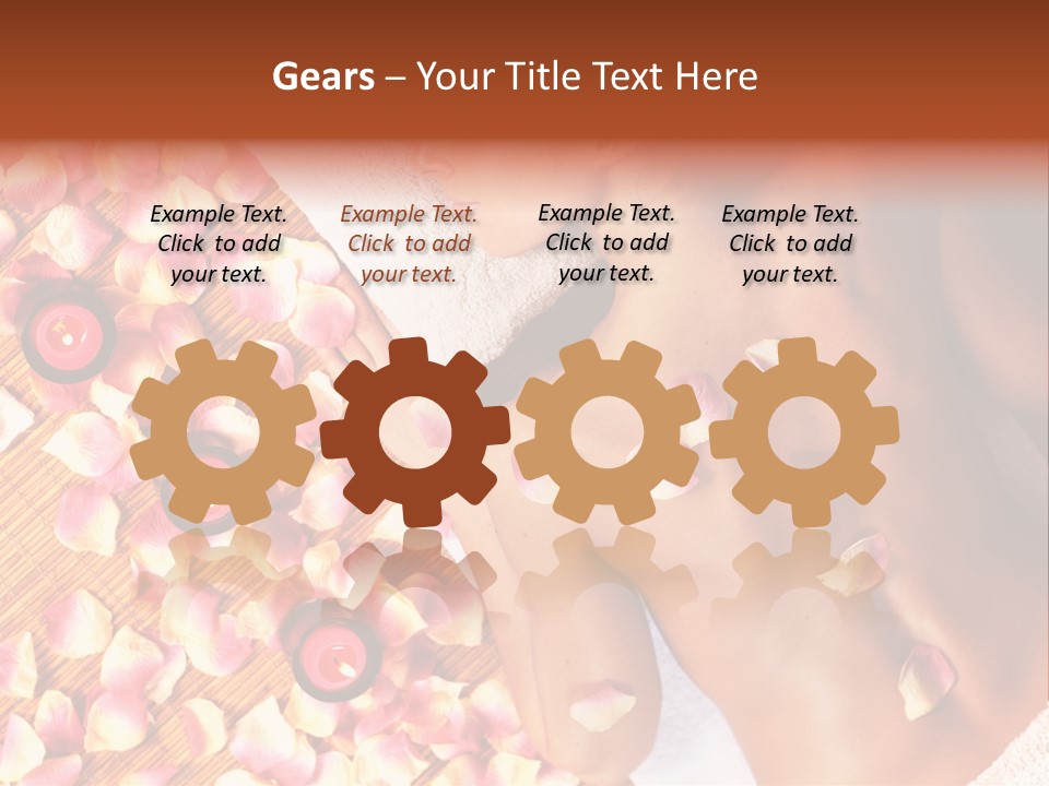 Towel Calm Personal PowerPoint Template