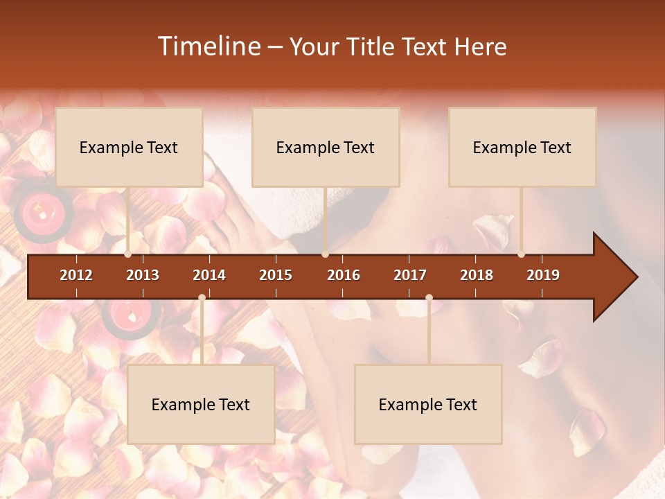 Towel Calm Personal PowerPoint Template