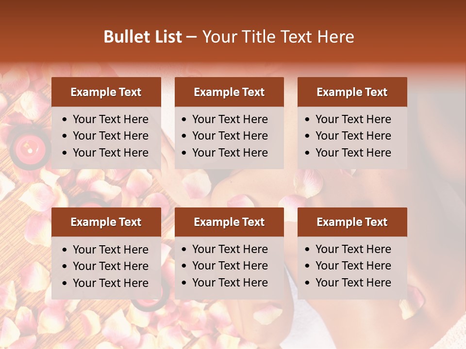 Towel Calm Personal PowerPoint Template