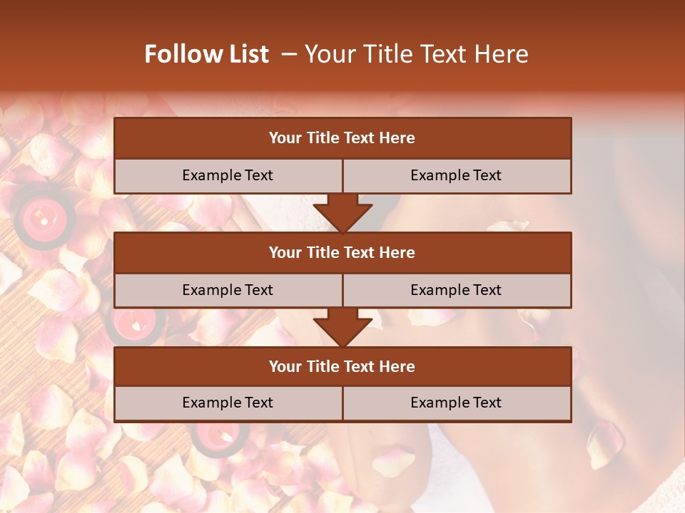 Towel Calm Personal PowerPoint Template