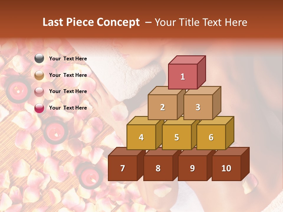 Towel Calm Personal PowerPoint Template