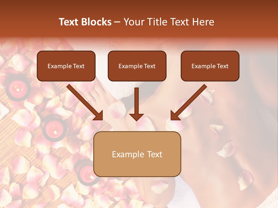 Towel Calm Personal PowerPoint Template