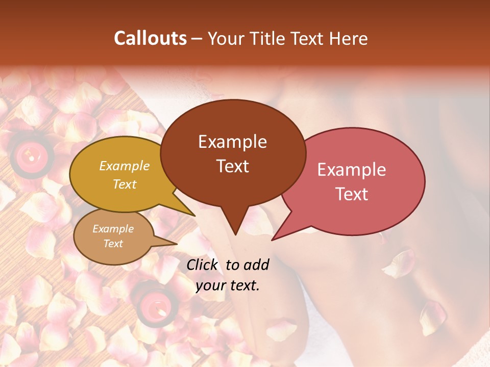 Towel Calm Personal PowerPoint Template