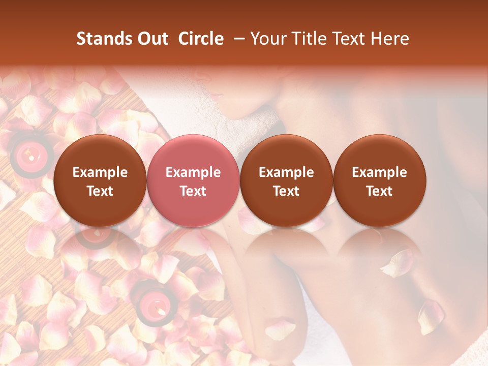 Towel Calm Personal PowerPoint Template