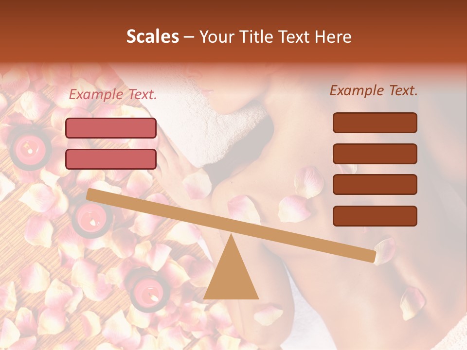 Towel Calm Personal PowerPoint Template