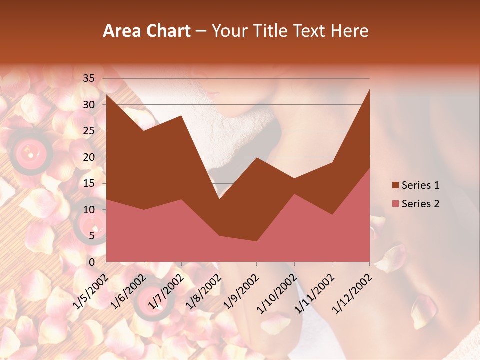 Towel Calm Personal PowerPoint Template