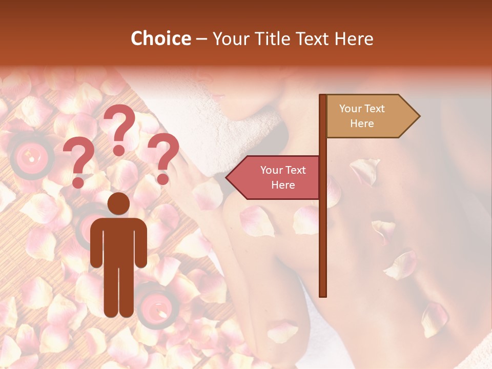 Towel Calm Personal PowerPoint Template