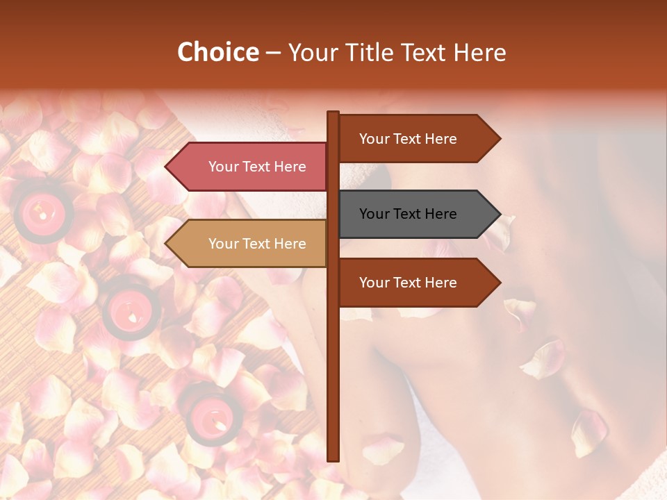 Towel Calm Personal PowerPoint Template