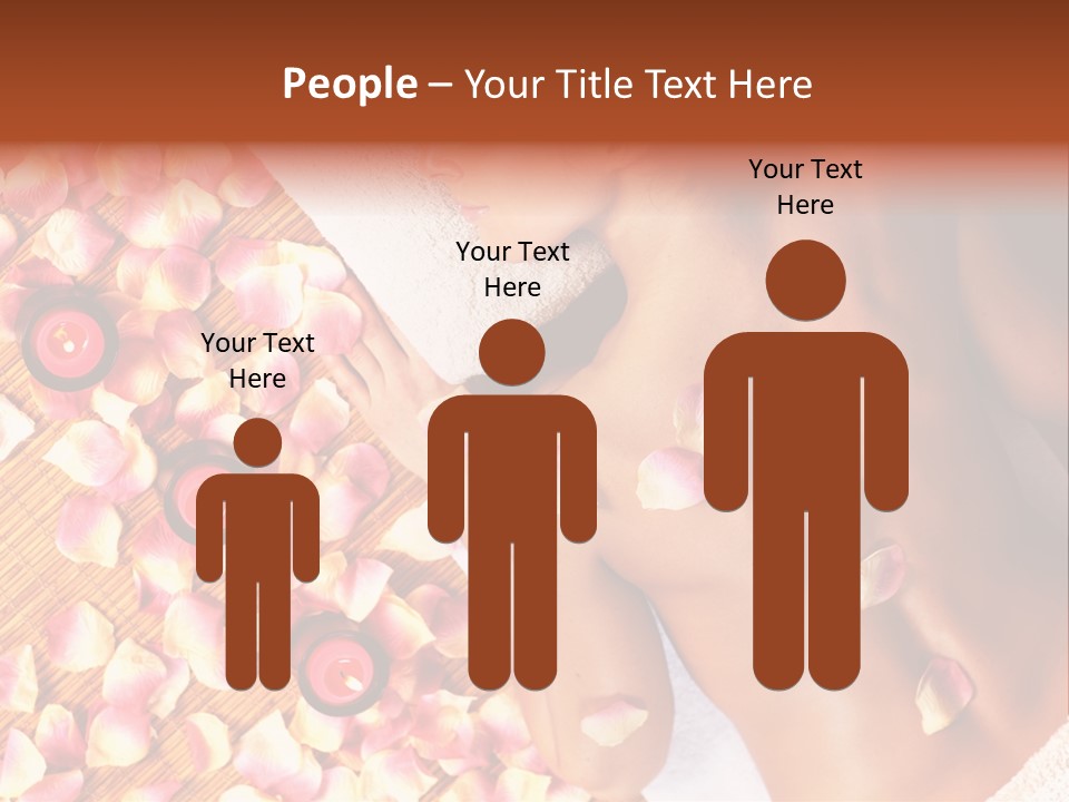 Towel Calm Personal PowerPoint Template