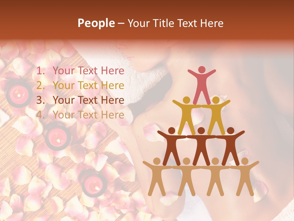 Towel Calm Personal PowerPoint Template