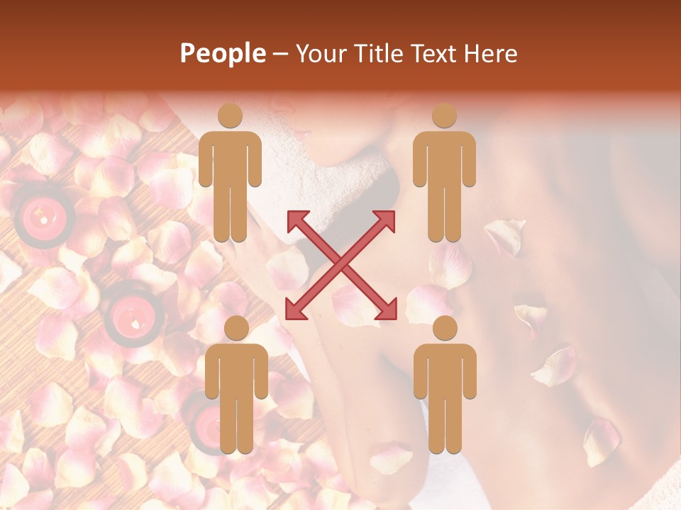 Towel Calm Personal PowerPoint Template