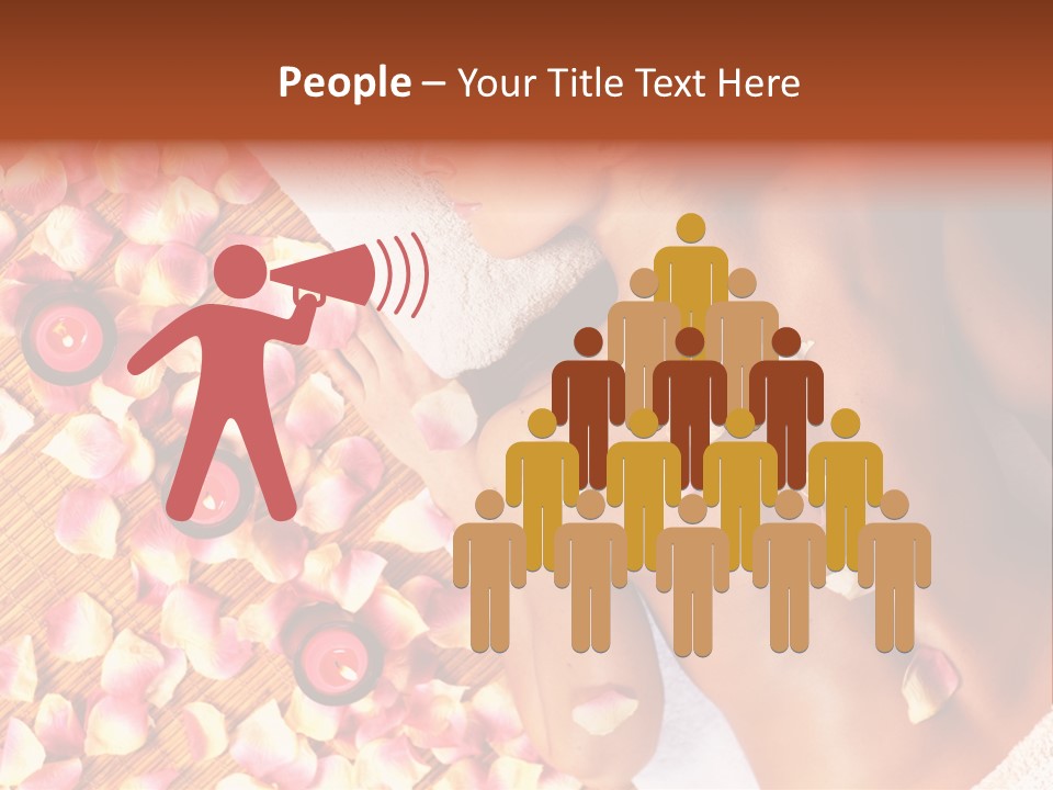 Towel Calm Personal PowerPoint Template