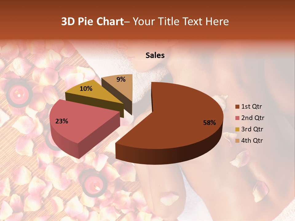 Towel Calm Personal PowerPoint Template