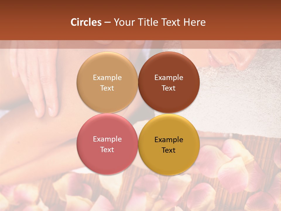 Massaging Person Care PowerPoint Template