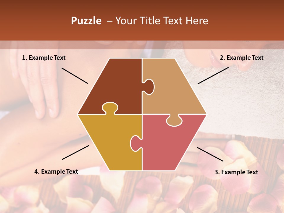 Massaging Person Care PowerPoint Template