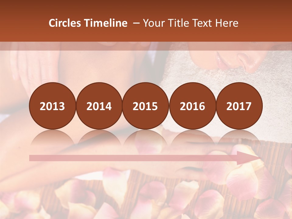 Massaging Person Care PowerPoint Template