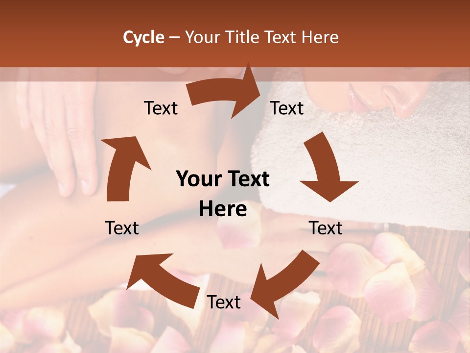 Massaging Person Care PowerPoint Template