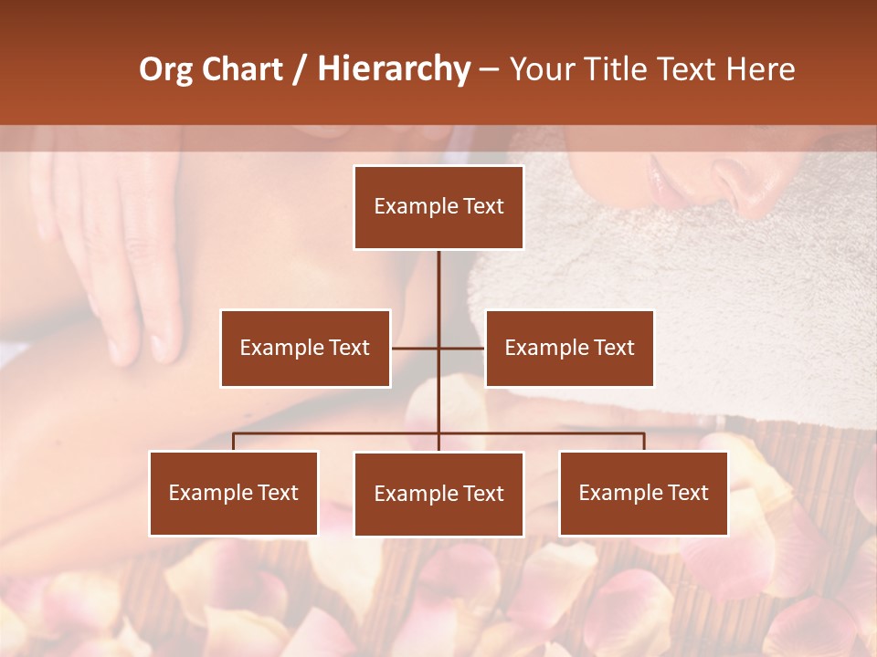 Massaging Person Care PowerPoint Template