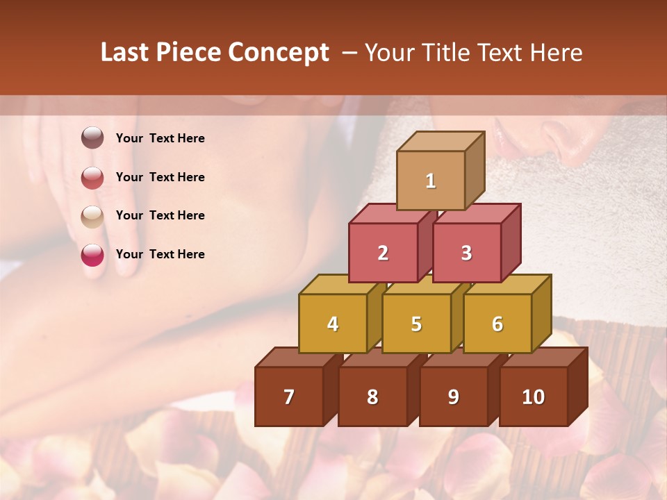 Massaging Person Care PowerPoint Template