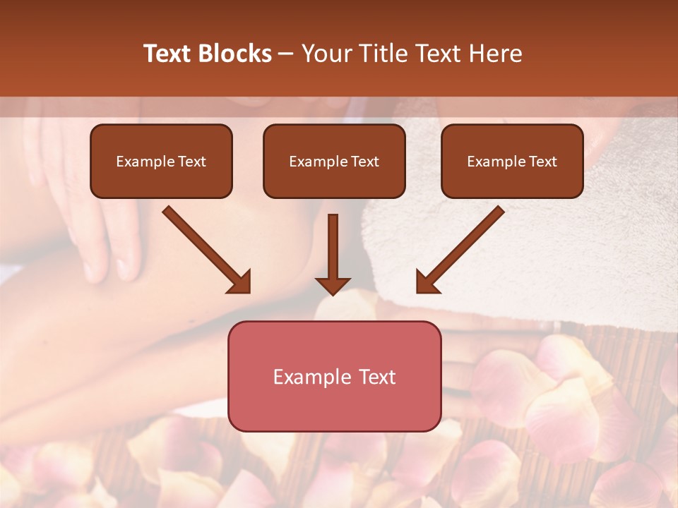 Massaging Person Care PowerPoint Template