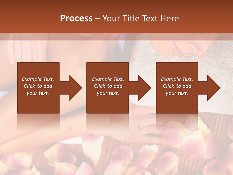 Massaging Person Care PowerPoint Template
