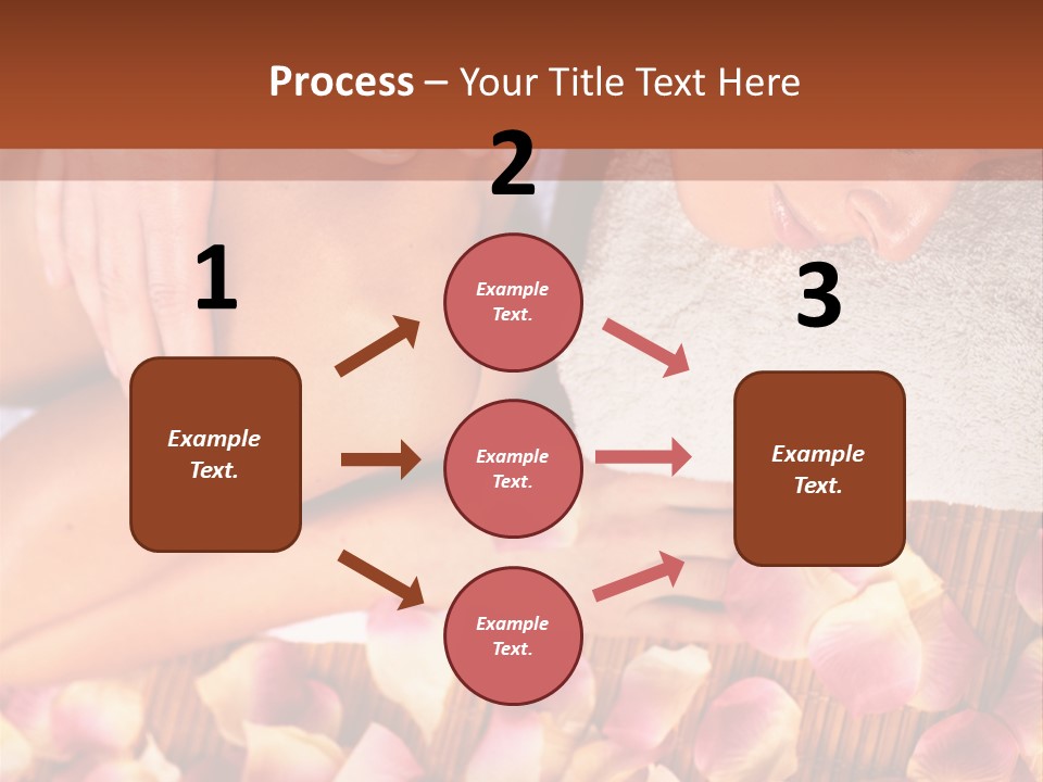 Massaging Person Care PowerPoint Template