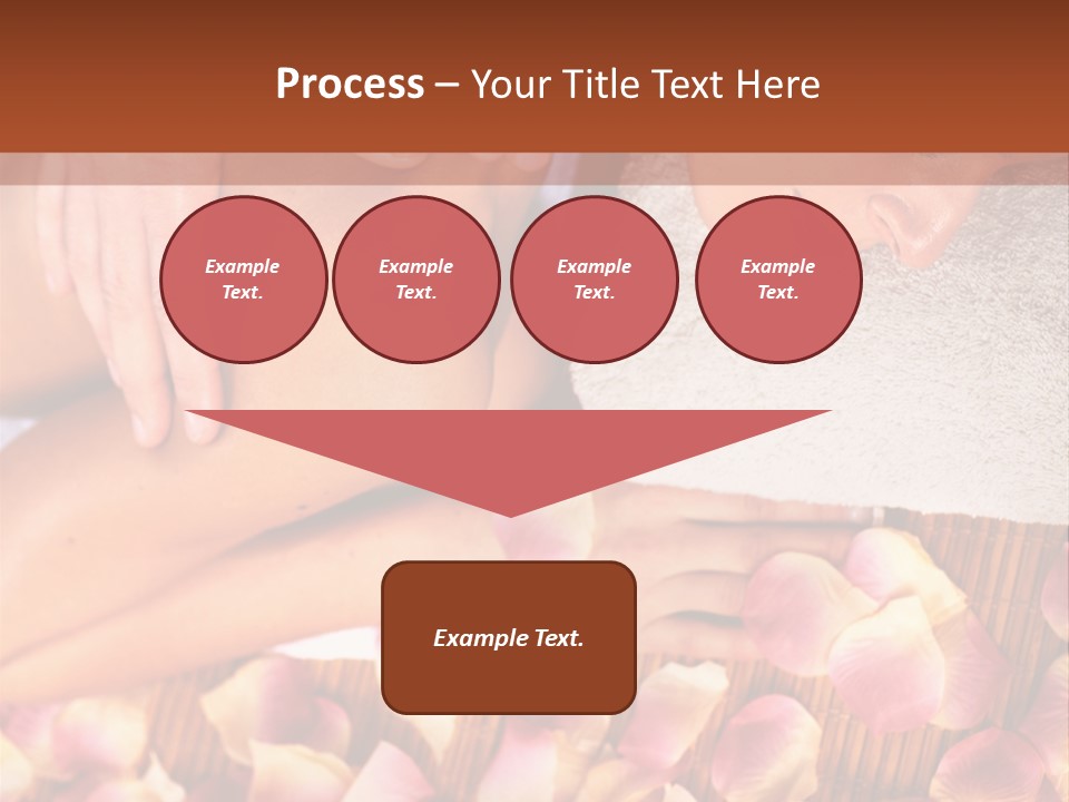 Massaging Person Care PowerPoint Template