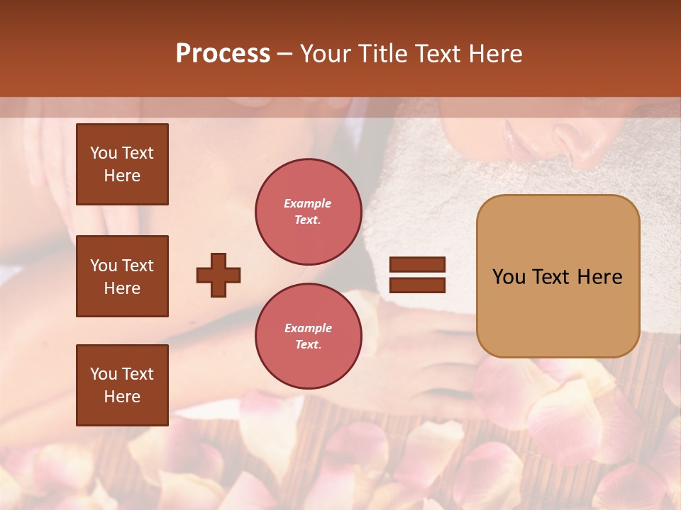Massaging Person Care PowerPoint Template