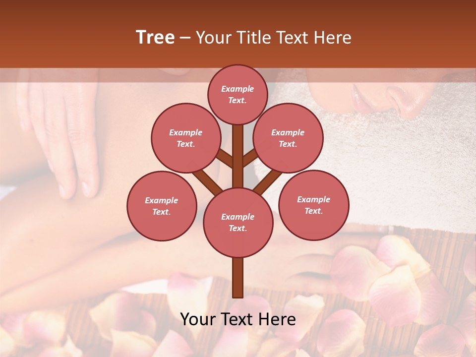 Massaging Person Care PowerPoint Template