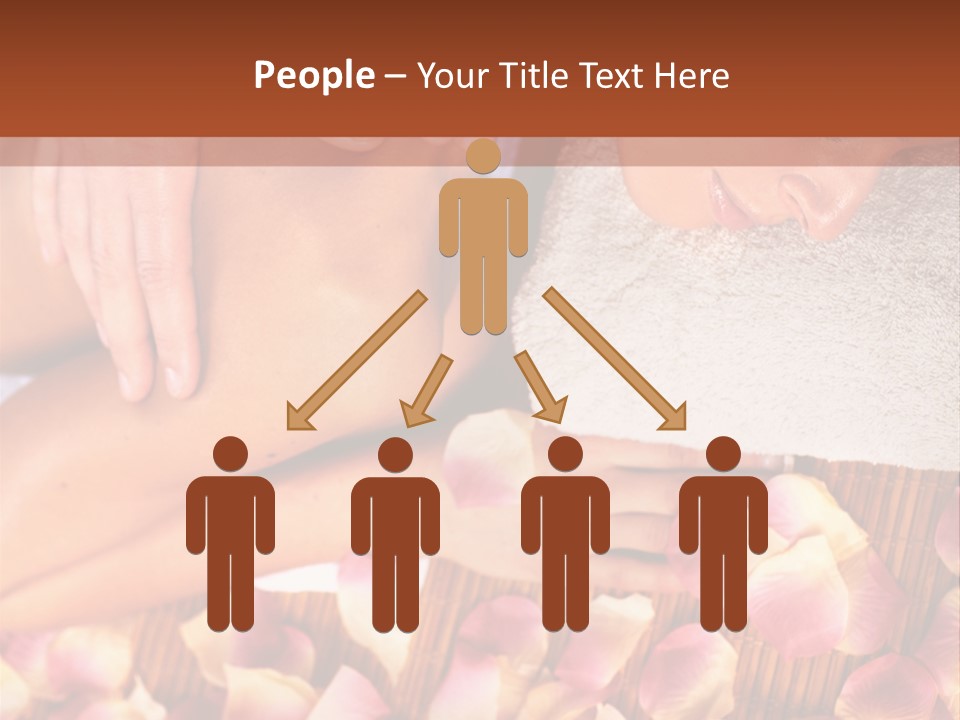 Massaging Person Care PowerPoint Template