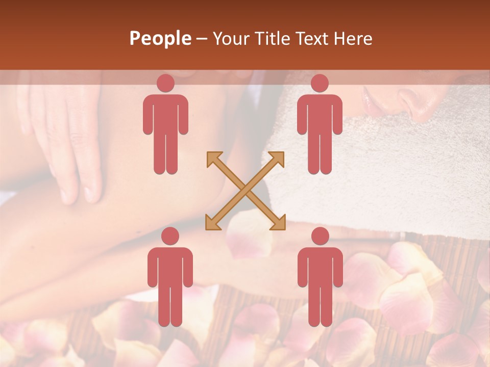 Massaging Person Care PowerPoint Template