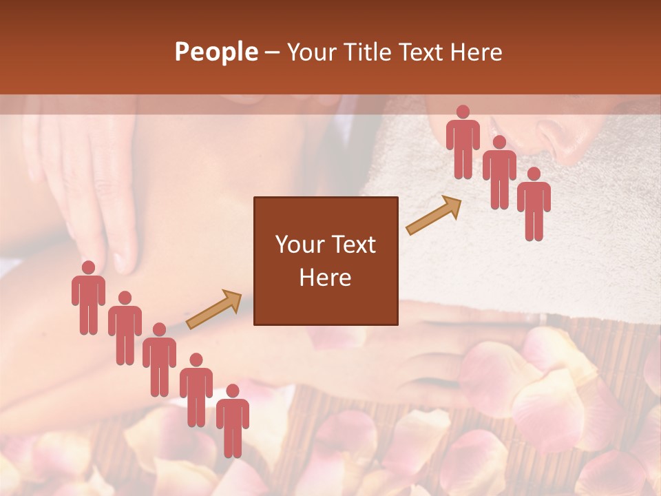 Massaging Person Care PowerPoint Template