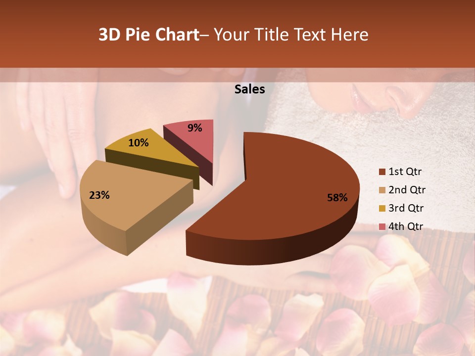 Massaging Person Care PowerPoint Template