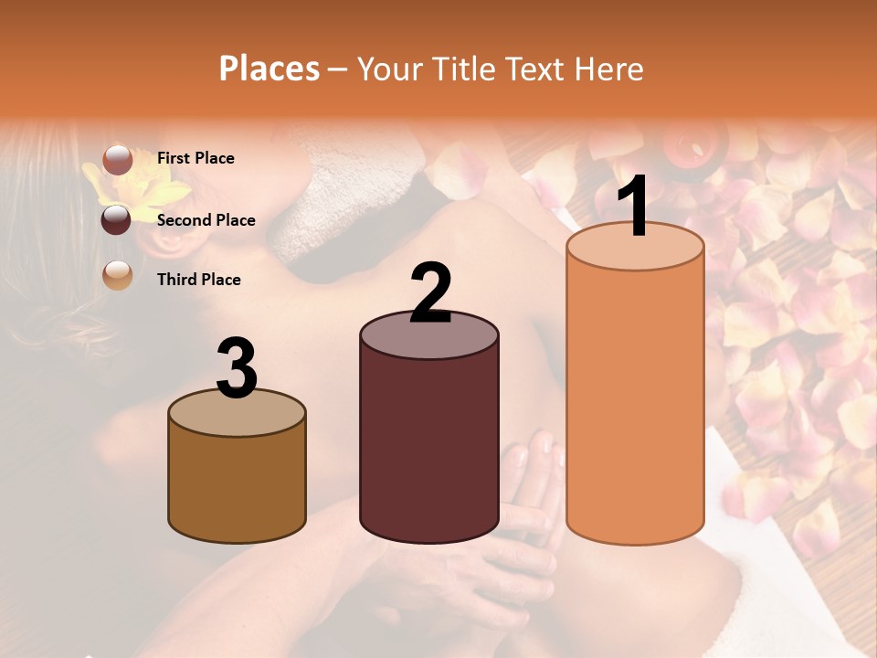 Rose Treatment Back PowerPoint Template