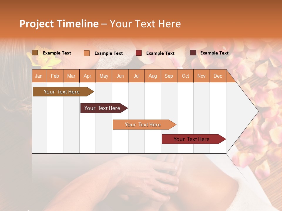 Rose Treatment Back PowerPoint Template