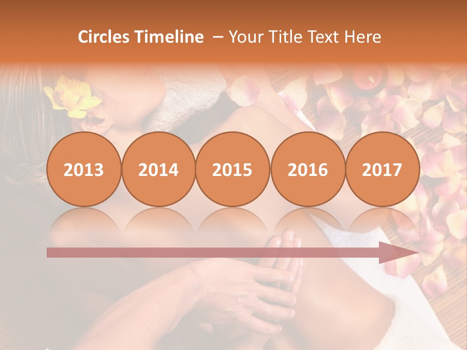 Rose Treatment Back PowerPoint Template