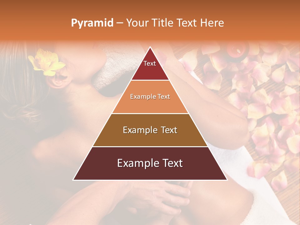 Rose Treatment Back PowerPoint Template