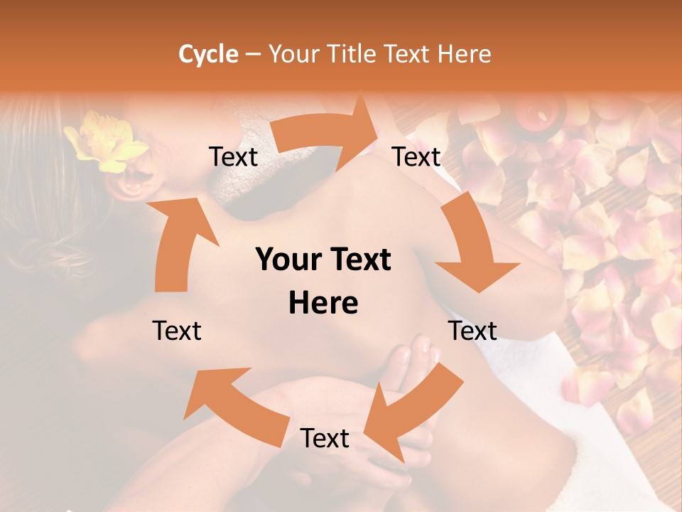Rose Treatment Back PowerPoint Template