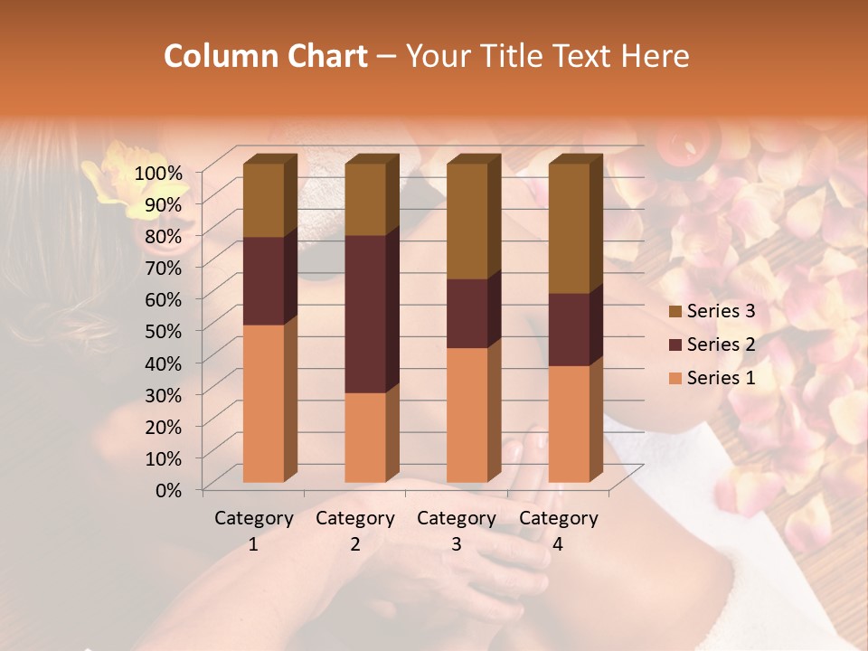 Rose Treatment Back PowerPoint Template