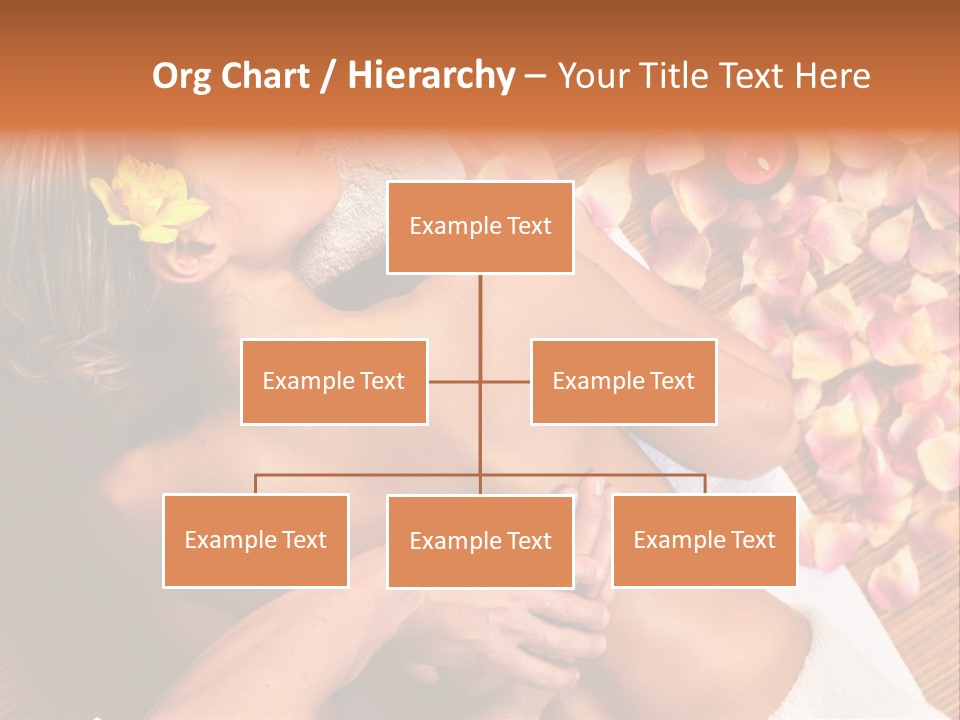 Rose Treatment Back PowerPoint Template