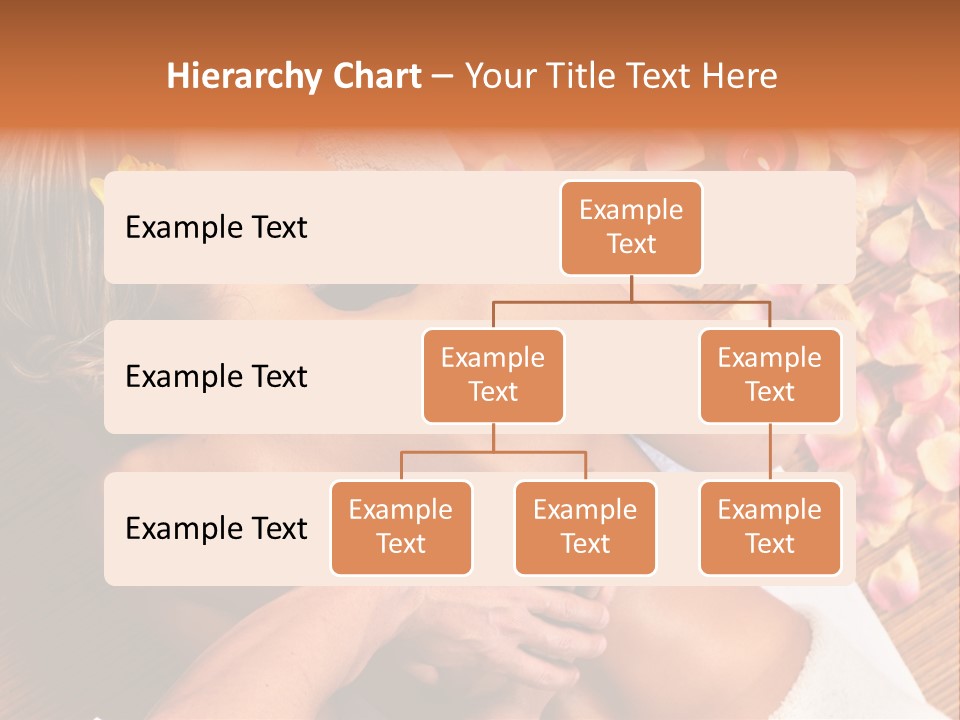 Rose Treatment Back PowerPoint Template